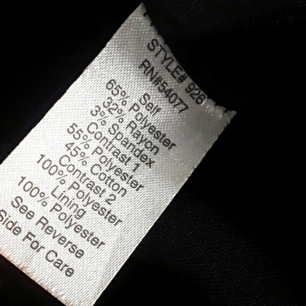CAbi Black Quilt Textured Print Wrap Mini Skirt XSmall - Picture 11 of 14